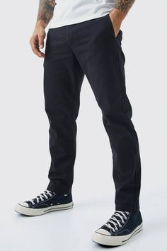 Summer Tapered Leg Chino Cotton Twill Pants, Summer Straight Leg Chino Cotton Twill Bottoms, Summer Straight Leg Chino Bottoms, Casual Black Chino Cotton Twill Pants, Summer Casual Chino Cotton Twill Bottoms, Casual Tapered Straight Work Pants, Casual Business Chino Cotton Twill Bottoms, Casual Chino Cotton Twill Bottoms For Business Casual, Casual Chino Cotton Twill Work Pants