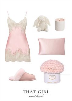 Inspiration Moodboard, Sleepwear Fashion, Pink Girly Things