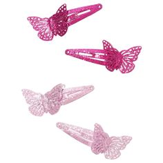 1 order will get you 2 pairs of butterfly hair clips. Butterfly Hair Pins, Hair Accessories Kids, Accesorios Aesthetic, Sparkly Hair Accessories, Sparkly Hair, Butterfly Hair Clips, Y2k Hair, Pink Hair Clips, Thee Stallion