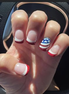 Nails For Memorial Day, Memorial Day Nails Simple, Labor Day Nails Designs, Labor Day Nail Designs, Memorial Day Nails Gel, Labor Nails, Memorial Nails, Labor Day Nails, Independence Day Nails