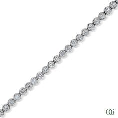 This Tennis Bracelet is crafted from high-quality round cut diamonds. With its classic design and sparkle, this bracelet captures timeless elegance. The standard size is 7 inches; please note any other sizes are considered special order and may require additional time for production. Classic Cubic Zirconia Diamond Bracelet For Formal Occasions, Classic Tennis Bracelet In Diamond White With Diamond Cut, Classic Cubic Zirconia Bracelet With Diamond Cut, Classic Bracelet With Diamond Cut Cubic Zirconia, Classic Tennis Bracelet With Single Cut Diamonds, Classic Bracelets With Diamond Cut Cubic Zirconia, Classic Diamond Bracelet With Brilliant Cut For Anniversary, Classic Diamond White Bracelet With Prong Setting, Classic Diamond Bracelet With Brilliant Cut