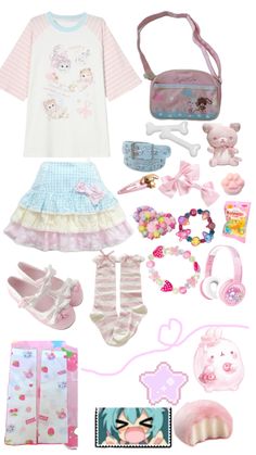 Cutecore Outfit Ideas, Outfit Ideas Png, Cutecore Outfit, Cutecore Clothes, Shifting Outfits, Kawaii Outfit Ideas, Silly Clothes, Kawaii Things, Space Outfit