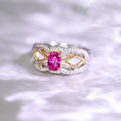 •Condition: Brand new•Center Stone: Natural purple pink spinel, cushion Cut, approx 1ct•Side Stones: Natural white diamond round-cut & Marquise-cut (VS1 clarity and F color)•Ring Weight: 4.48g (depend the ring size)•Metal Purity: Optional Each piece is made-to-order with care and special attention to detail. all items are made with conflict-free diamonds and gems.Size: made to orderThe item will be gift wrapped and shipped.-------------------------------------------------------------------Av Luxury Pink Ruby Ring With Diamond, Luxury Pink Ruby Diamond Ring, Pink Sapphire Ring With Gemstone Accents, Luxury Pink Sapphire Gemstone Ring, Pink Sapphire Ring Fine Jewelry, Exquisite Pink Rings With Diamond Accents, Pink Ruby Ring With Gemstone Accents, Luxury Pink Ruby Ring With Halo Setting, Luxury Pink Ruby Ring With Accent Stones