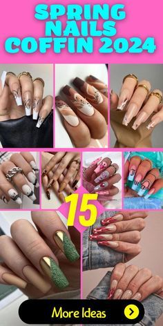 Fall Nail Inspiration Acrylic, Nails 2023 Color Trends, 2023 Color Trends, Square Gel Nails, Fall Nails 2023, Gold Gel Nails, Brown Nails Design, Winter Manicure, Simple Fall Nails