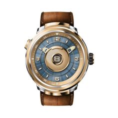 Fabergé Watches - Visionnaire Dtz Gallivanter | Manfredi Jewels Unique Watches, Swiss Army Watches, Big Watches, Watch Winder, Watches Unique, Stylish Watches, Fine Watches, Brown Leather Strap, Mens Luxury