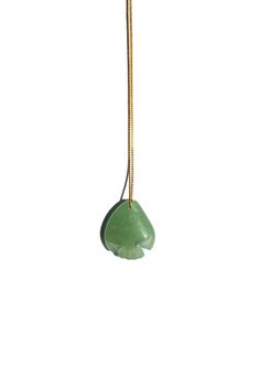 Zodiac collection | Pisces — Jade stone necklace Zodiac Collection, Fish Shapes, Cute Necklace, Jade Stone, Chain Gold, Green Necklace, Stone Necklace, Stone Jewelry, Ring Necklace