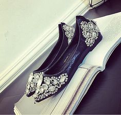 Womens pointed toe Wedding shoes Flats Shiny Rhinestone Bridal Slip On Loafer SZ | eBay Elegant Pointed Toe Closed Toe Flats For Party, Elegant Closed Toe Pointed Flats For Party, Evening Flats With Rhinestones And Pointed Toe, Formal Closed Toe Flats With Rhinestones, Elegant Closed Toe Flats With Rhinestones, Elegant Pointed Toe Flats For Prom, Formal Pointed Toe Flats With Rhinestones, Elegant Slip-on Flats For Party, Elegant Pointed Toe Slip-on Flats For Party