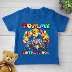 Chuck E Cheese Birthday Shirt, Chuck E Cheese Family Matching Shirts, Personalized Birthday Gifts, Personalized Chuck E Cheese Shirt  👏CONGRATULATIONS You have found an online shop with reasonable prices, amazing quality, and fast shipping  We offer shirts for VACATIONS, HOLIDAYS, EVENTS, FAMILY REUNIONS, BIRTHDAYS, MOTHER'S DAY, FATHER'S DAY, GRADUATIONS, FUNNY T-SHIRTS as well as CUSTOM T-SHIRTS.  💖Description💖  --About this T-shirt--  👉Our Adult Unisex T-Shirt brand is BELLA CANVAS Availa Blue Short Sleeve Tops For Birthday Gift, Blue Short Sleeve T-shirt For Birthday Gift, Blue Graphic Print Top For Birthday Gift, Blue T-shirt With Name Print For Birthday, Blue Tops With Name Print For Birthday, Chuck E Cheese Birthday, Family Matching Shirts, Chuck E Cheese, Family Reunions