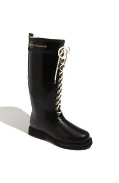 ILSE JACOBSEN HORNBAEK RUBBER BOOT. #ilsejacobsen #shoes # Womens Rain Boots, Cute Boots, Block Heel Boots, Rain Boot, Wide Calf, Rubber Boots, Waterproof Boots