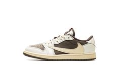 PRICES MAY VARY. The Air Jordan 1 Low SE GS “All-Star 2021” is a special NBA All-Star Weekend 2021 colorway of Michael Jordan’s first signature shoe in youth sizing Along with the Jordan 1 Mid of the same nickname, the “All-Star 2021” is a February 2021 release that dresses the beloved Jordan 1 Low in a sleek black-and-white colorway for endless wearability Glossy black patent leather panels on the forefoot, eyelets, collar, and heel attract attention while retaining a casual appearance Jordan B Mocha Shoes, Reverse Mocha, Color Coordination, Jordan B, Buy Jordans, Cactus Jack, July 2022, Mocha Brown, Kids Jordans