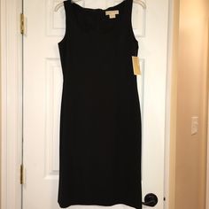 Perfect Little Black Dress For Any Occasion! Great Item For Your Wardrobe! Perfect Little Black Dress, Michael Kors Dresses, Pencil Dress, Michael Kors Black, Colorful Dresses, Little Black Dress, Black Dress, Michael Kors, Midi Dress