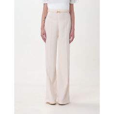 Spring/Summer 2024 Elisabetta Franchi Pants Woman Butter Size Type: It Sku: Gig-Pa053 ~ 193 Welcome To The Official Luosophy Poshmark Closet! Luosophy Is A Luxury Brand Reselling Company Founded In San Diego, Ca From 2016. All Our Products Are Imported From Italy And Sold In The Usa. We Do Our Best To Provide High Fashion, Luxury Items At Affordable Prices. We Guarantee All Our Products Are 100% Authentic. Shop With Us And You Will Forget About Shopping At Department Or Brand Name Stores. Our Pr Elegant Wide-leg Pants, Beige Wide-leg Pants For Evening, Elegant High Waist Dress Pants, Beige Pants For Spring Evening, Elegant High Waist Wide Leg Pants, Luxury White Bottoms For Evening, Luxury White Bottoms For Evening Wear, Luxury Straight Pantsuit, Luxury White Pants