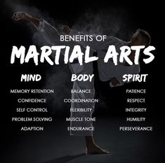 the benefits of martial arts body spirit