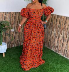 Simple but elegant long dress. Easy to wear extremely comfortable. Available in several colors to choose from. Long Ankara Dress, Long Ankara Dresses, African Maxi Dress Ankara, African Maxi Dress, Ankara Dress Designs, Ankara Designs, African Maxi Dresses, Ankara Dresses, Dress African