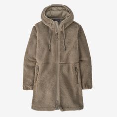 Patagonia Women's Lonesome Mesa Hooded Parka Cold Outfit, Desert Living, Parka Women, Sweater Oversize, Hooded Parka, Womens Parka, Oversized Coat, Hooded Cardigan, Fleece Coat