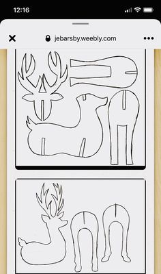 an app that shows how to draw deer and antelope in different stages of development