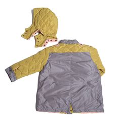 Your little will stay warm and toasty in this hooded parka made of water proof taffeta with zipper front, and patchwork down filled taffeta quilt details. Removable hood and storm vent at hem. Multiple pockets. Inner elastic drawstring and fully lined throughout for maximum warmth. 100% Polyester Machine wash cold, gentle cycle. Do not bleach. Line dry and use low heat when ironing. SKU: B-CT02KPL29-ELEPHANT Hooded Parka, Water Proof, Stay Warm, Front Zipper, Parka, Bleach, Elephant, Heat, Elastic