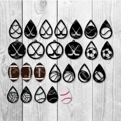 Tear Drop Earrings SVG and DXF Cut files – This vector design easy to cut with die cut machines like Silhouette Cameo, Cricut Explore and Scan N Cut. Basketball Ideas, Earring Templates, Watermelon Tourmaline Jewelry, Jewelry Template, Diy Leather Earrings, Cute Vector, Earring Svg, Sport Basketball, Faux Leather Earrings