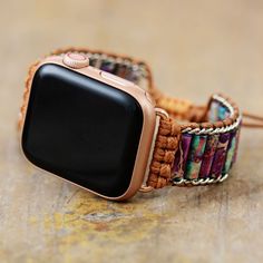 This Dainty Couples Apple Watch Strap offers a fashionable option with its unique 38mm to 45mm sizing and colorful design. Featuring a comfortable fit, this strap is perfect for those who want to make a statement. Material: Imperial Jasper. Apple Watch strap is fully customizable and is perfect for small wrists and big wrists! For Apple Watch Series 8 7 6 5 4 3 2 SE Returns: Money back guarantee (30 days free return) About Shipping: Your item will typically arrive in 7-14 days. Return Policy Con