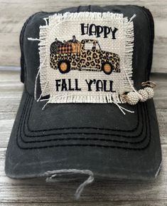 Please see ALL pictures before ordering, and read the full description. Thank you so much Low profile Distressed Burlap patch, beaded safety pin 60% cotton, 40% polyester mesh back Velcro adjustable closure  Pre curved visor One size fits most, but it is a firm fitting hat Happy Fall Yall, Holiday Hats, Fall Yall, Fall Hats, Hat Design, Happy Fall Y'all, Women's Hats, San Antonio Tx, 4k Hd