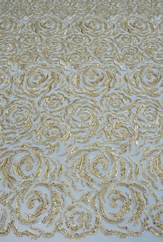 Elegant Gold Sequin Fabric With Floral Embroidery, Gold Sequined Embroidered Fabric For Reception, Gold Floral Embroidered Fabric For Reception, Glamorous Gold Embroidered Embellished Fabric, Gold Embroidered Sequin Fabric For Reception, Elegant Embellished Gold Sequin Fabric, Glamorous Gold Embellished Embroidered Fabric, Elegant Gold Embellished Sequin Fabric, Gold Floral Embroidered Elegant Fabric