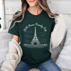 Personalized Family Trip Paris Tshirt Eiffel Tower Family Vacation Tee Paris Squad Group Shirt Family Matching T-shirt Europe Family Travel - Etsy Family Matching Tops With Letter Print, Custom Print Short Sleeve T-shirt For Family Outings, Cotton Short Sleeve T-shirt For Family Trip, Summer Graphic Print Top For Family Trip, Graphic Print Summer Top For Family Trip, Casual Summer T-shirt For Family Trip, Graphic Print Top For Summer Family Trip, Cotton T-shirt With Letter Print For Family Trip, Family Matching Short Sleeve Tops For Family Trip