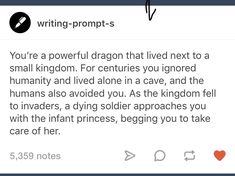 a tweet with an image of a dragon on it's back and the caption that says, you're a powerful dragon that lived next to a small kingdom for centuries you ignored