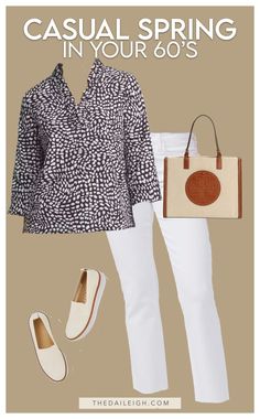 Spring 2024 Essentials for Women in Their 60's Spring Capsule Wardrobe Casual, Hello 60, Spring Outfit Ideas For Women, Capsule Wardrobe Casual, Casual Outfits For Moms, Spring Outfit Ideas, Outfit Ideas For Women