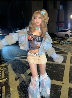 Gyaru Fits, Gyaru Oc, Gyaru Outfits, Mcbling Gyaru, Decora Harajuku, Gyaru Style, Kawaii Fashion Outfits