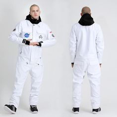 Men's SMN New Ski Jumpsuit Slope Star Ski Suit Winter Snowsuits Sale | Snowverb Snowboarding Men, Ski Suits