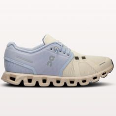 Color: Nimbus/Moon Best Use Casual Footwear Height Ankle Footwear Closure Bungee Lace Upper Recycled Polyester On Running Cloud 5, On Cloud 5, On Running, Zero Gravity, Shorts With Tights, Tie Knots, Court Shoes, Workout Accessories, Designer Heels