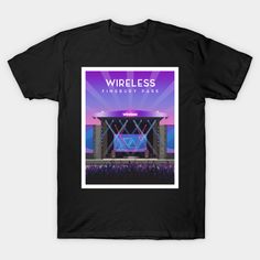 This bright and colourful illustration features the main stage of Wireless Festival, London's biggest rap and hip-hop music festival. -- Choose from our vast selection of Crewneck and V-Neck T-Shirts to match with your favorite design to make the perfect graphic T-Shirt. Pick your favorite: Classic, Boxy, Tri-Blend, V-Neck, or Premium. Customize your color! For men and women. Band Merch Graphic T-shirt For Music Festival, Pop Culture Graphic Print T-shirt For Concert, Music-themed Graphic T-shirt For Fans, Music-themed T-shirt For Summer Music Festival, Pop Culture Band Logo T-shirt For Music Festivals, Screen Printed T-shirt For Music Festivals Streetwear, Screen Print T-shirt For Music Festivals Streetwear, Streetwear T-shirt With Text Print For Music Festivals, Text Print T-shirt For Music Festivals Streetwear