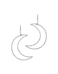 Discount code. HCL Boho Moon Hoops – James Michelle Boho Moon, 10k Gold, Discount Code, Silver Plate, Silver Plated, Plating, Moon, Brass, Silver