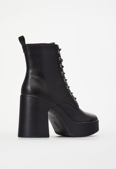 ShoeDazzle Black Caviar female Fashion >> Shoes >> Boots & Booties >> Booties Faux Leather regular Lace-Up Letty Block Heeled Lace-Up Bootie Wide Width Boots, Fashion Shoes Boots, Wide Width Shoes, Wide Calf Boots, Black Caviar, Fashion Group, Calf Boots, Shoe Dazzle, Female Fashion