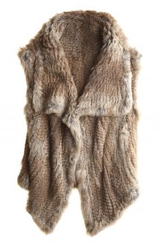 fur vest. Sleeveless Blazer, Looks Chic, Fur Vest, An Animal, Looks Style, Mode Inspiration, Fall Winter Outfits, Playing Dress Up, Look Fashion