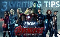 the avengers are standing together in front of an overcast sky