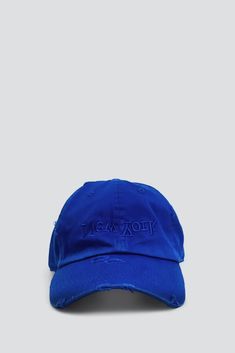 Distressed New York Embroidered Hat - Blue - Assembly New York | Assembly New York