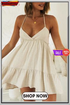 V Neck Backless Slip Mini Dress Slip Mini Dress, International Clothing, Lunch Date, Clothing Size Chart, Shoe Size Chart, Strappy Sandals, Beautiful Dresses, Cold Shoulder Dress, Fitness Models