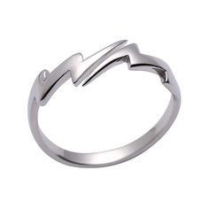 PRICES MAY VARY. ♥HIGH QUALITY MATERIALS♥ 925 sterling silver long lasting finish that is nickel free, lead free, and hypoallergenic, they don't cause any allergic reaction, suitable anyone including people who have sensitive skins. ♥SIZE & STYLE♥ Inside Diameter 18mm (adjustable), Ring Width 7mm. Expandable Open Band Ring for Women, Minimalist Unique Lightning Bolt Statement Rings for Unisex People. ♥MADE WITH LOVE♥ Celebrate the special woman in your life! This unique and heartfelt fashionable Flash Lightning Bolt, Birthday Cocktail Party, Flash Lightning, Fit Fashion, Allergic Reaction, Finger Rings, Lightning Bolt, Party Accessories, Adjustable Ring