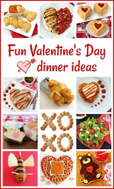 valentine's day dinner ideas for kids and adults to enjoy in the kitchen or at home