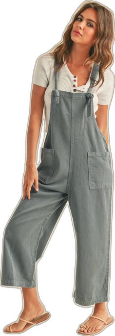 Ready For It Washed Jumpsuit-Jumpsuits-Vixen Collection Casual Solid Color Jumpsuit With Bib Front, Casual Solid Bib Front Jumpsuits And Rompers, Casual Solid Bib Front Jumpsuit/romper, Utility Style Sleeveless Jumpsuits And Rompers With Pockets, Casual Sleeveless Solid Denim Jumpsuit, Trendy Overalls For Summer, Solid Sleeveless Denim Jumpsuit For Summer, Sleeveless Solid Denim Jumpsuit For Summer, Trendy Sleeveless Jumpsuits With Side Pockets