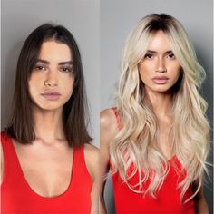 How To Properly Prep The Hair For Extensions behindthechair.com Dark To Light Hair, Hair Extensions Before And After, Blonde Hair Extensions, Brown To Blonde, Light Hair, Hair Transformation, Great Hair, Grow Hair, Blonde Hair Color