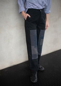 Workwear Pants With Welt Pockets, Straight Pants With Welt Pockets For Workwear, Cotton Wide Leg Pants With Straight Hem, Modern Straight Leg Dress Pants With Pockets, Tailored Cotton Pants With Patch Pockets, Tapered Straight Dress Pants For Work, Tapered Straight Fit Dress Pants For Workwear, Black Straight Pants With Patch Pockets, Workwear Cargo Pants With Straight Hem