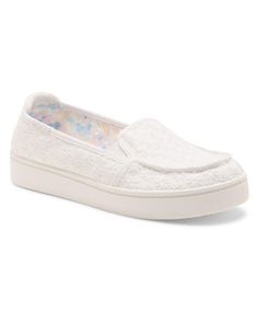 PRICES MAY VARY. Upper: Textile cotton upper Upper Detail: Classic elastic gore slip-on with padded heel collar, back tape detail Insole: Memory foam padded insole with printed recycled canvas sock lining for added comfort and fun Outsole: Elevated subtle platform for added height, flexible recycled TPR injected outsole White Slip On Shoes, Slip On Shoe, Roxy Women, Fire Fits, Recycled Canvas, White Slip, Roxy, On Shoes, Slip On Shoes