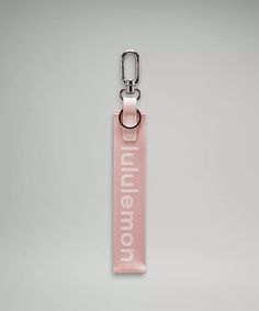 Never Lost Keychain | Unisex Bags,Purses,Wallets | lululemon Lululemon Never Lost Keychain, Never Lost Keychain, Pink Keychain, School Collection, Keychain Wallet, Birthday Wishlist, Bags Purses, Things To Buy, Purse Wallet