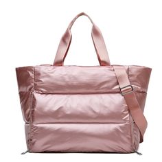 Brand Name: MR.YLLSShape: Casual TotePlace Of Origin: HE BEI ?ProvinceHandbags Type: Shoulder BagsTypes of bags: Shoulder HandbagsOrigin: CN(Origin)Main Material: PolyesterClosure Type: zipperHardness: SOFTExterior: Silt PocketStyle: FashionModel Number: Down bagLining Material: PolyesterOccasion: VersatileGender: WOMENPattern Type: SolidNumber of Handles/Straps: SingleInterior: Interior Slot PocketInterior: Cell Phone PocketInterior: Interior Zipper PocketInterior: Interior CompartmentItem Type Womens Gym Bag, Winter Bags, Sports Bags Gym, Crossbody Bags For Travel, Yoga Mat Bag, Sac Week End, Workout Bags, Yoga Bag, Travel Duffle