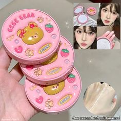 Kawaii Makeup Looks, Gege Bear, Concealer Powder, Makeup Setting Powder