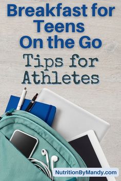 Breakfast for Teens On the Go Sports Breakfast Ideas, Sport Food Healthy, Healthy Snacks For Teenage Athletes, Athlete Breakfast Ideas, Game Day Breakfast For Athletes, Teen Athlete Meal Plan, Breakfast Ideas For Athletes, Healthy Breakfast For Teens, Breakfast For Athletes