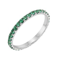 Introducing our Emerald version of the coveted U Pave Band! This gorgeous ring is a dainty, stack-able essential, with an eternity row of emerald stones going all the way around. Enough sparkle to provide a bold look, yet maintaining a very comfortable fit that never needs to be taken off. A substantial addition to any ring stack, looks great on every finger! 

Ring Width: 2mm
Approx. 0.70cts 

Genuine High Quality Emerald Gemstones
Solid 14K Gold
Lifetime Guarantee
Made in Los Angeles Emerald Eternity Band, Emerald Band, Gorgeous Ring, Pave Band, Ring Stack, Eternity Band Ring, Emerald Stone, Emerald Gemstone, Finger Ring