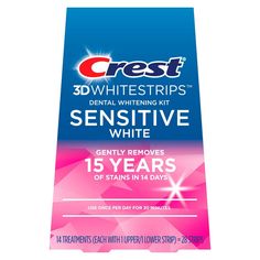 Crest Whitening Strips, Crest Teeth Whitening Strips, Teeth Whiting At Home, Pocahontas Tattoo, Selfcare Tips, Crest 3d White, Whitening Strips, American Dental Association, Whiten Teeth